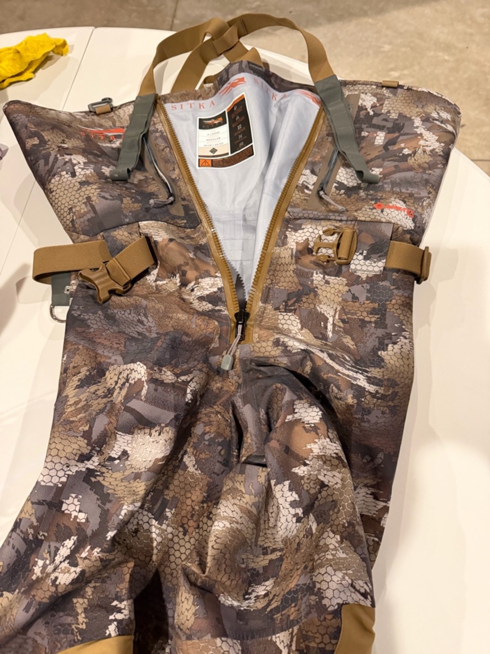 Sitka Men's Camouflage Hunting Delta Zip Wader - Optifade Timber